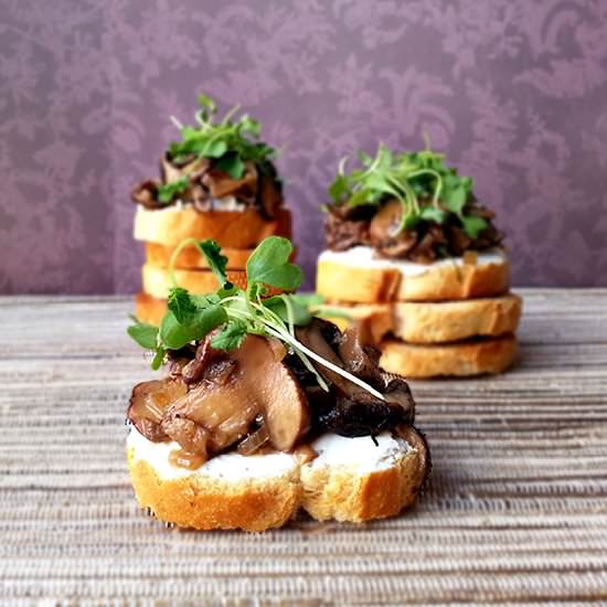 Wild Mushroom Bruschetta