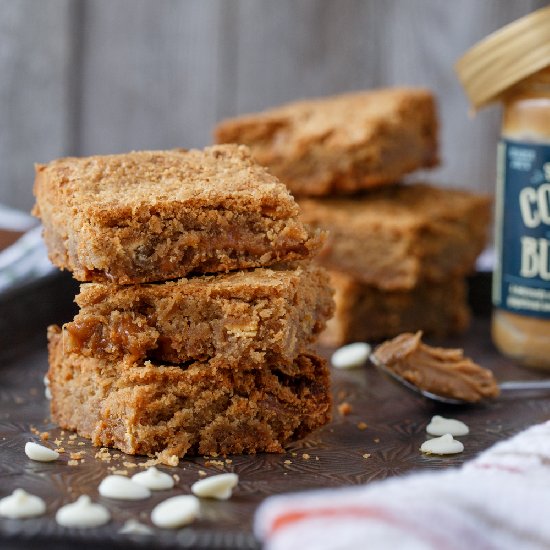 Cookie Butter Blondies