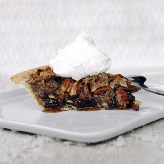 German Chocolate Pecan Pie