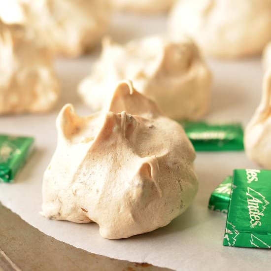 Mint Meringues