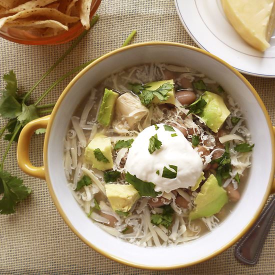 5-Ingredient White Chicken Chili