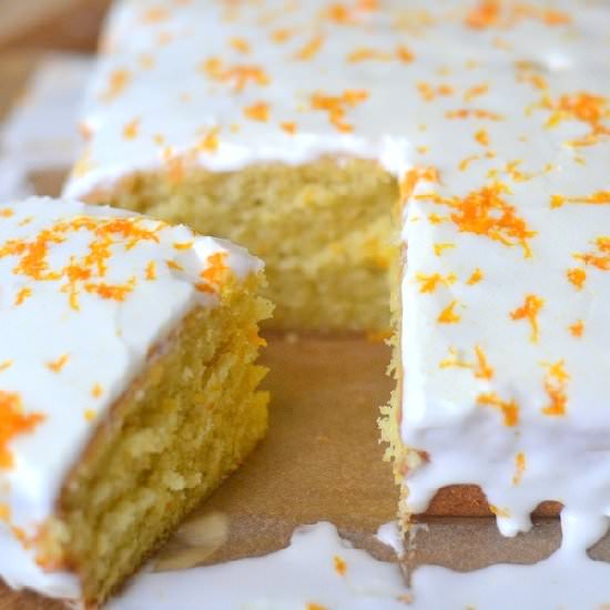 Fresh Tangerine Cake