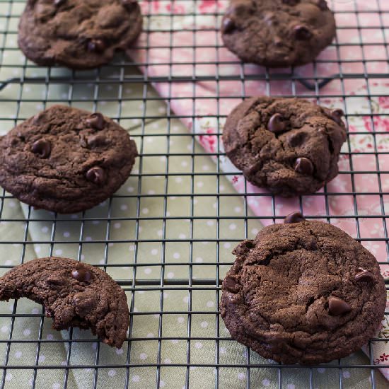 Espresso Chocolate Chip Cookies