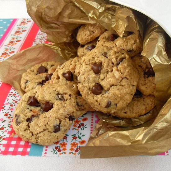 Flourless Double Peanut Cookies