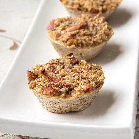 Oatmeal Bacon Cups