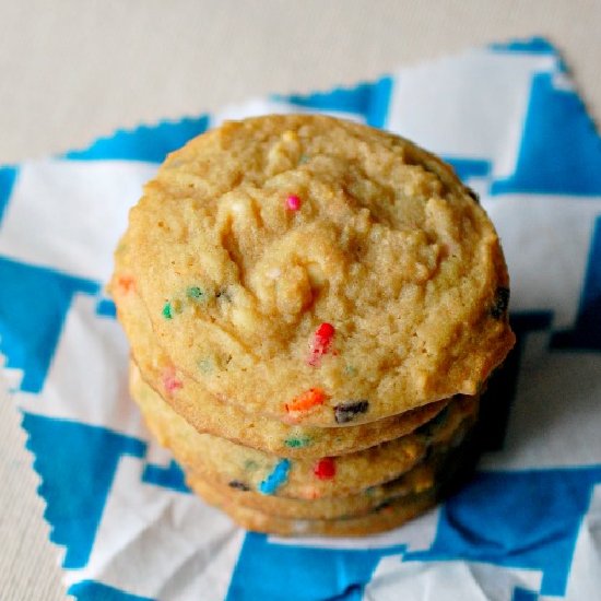 Funfetti Pudding Cookies