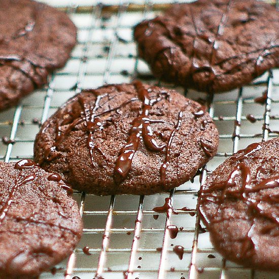 Chocolate Chocolate Cookies