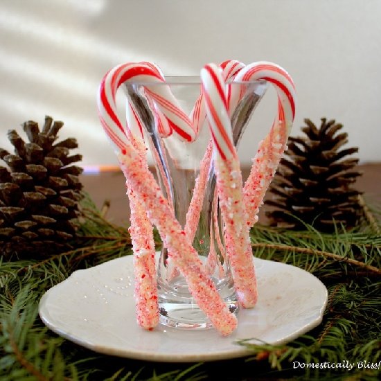 Double Peppermint Candy Canes