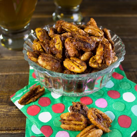 Sweet and Spicy Pecans