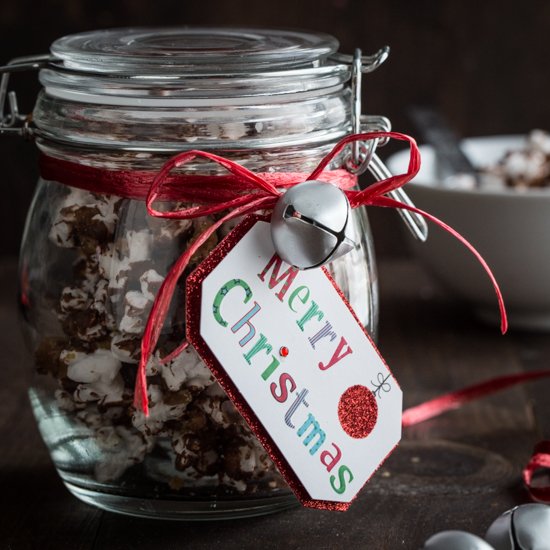 Chocolate Toffee Popcorn