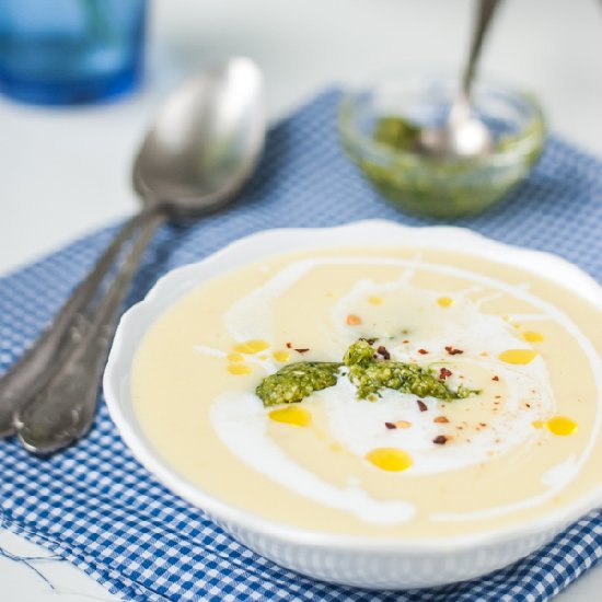 Potato Coconut Soup