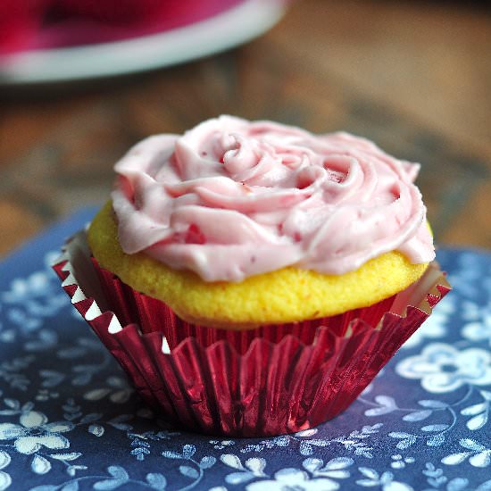 Saffron Cupcakes