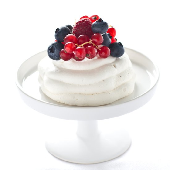 Pavlova with Red Fruit