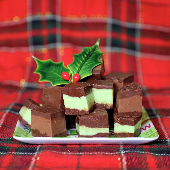 Chocolate Layered Fudge