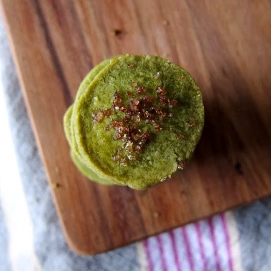 Matcha Green Tea Shortbread