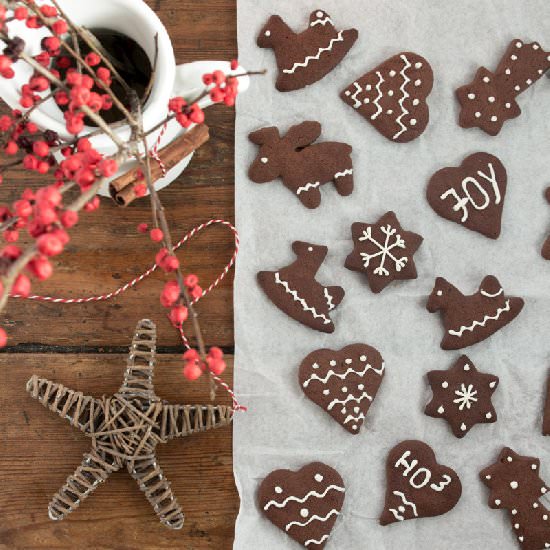 Cocoa Sugar Cookies