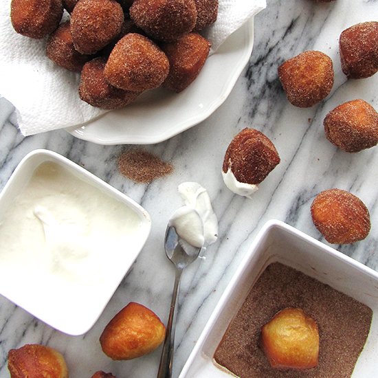 Fried Cinnamon-Sugar Biscuits