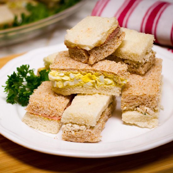 Classic Xmas Party Sandwiches