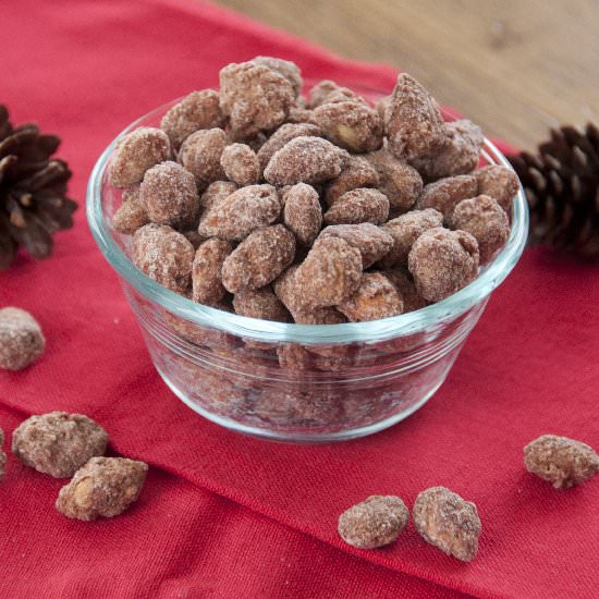 Cinnamon Vanilla Toasted Almonds