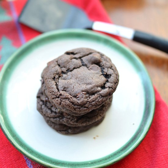 Peppermint Mocha Cookies