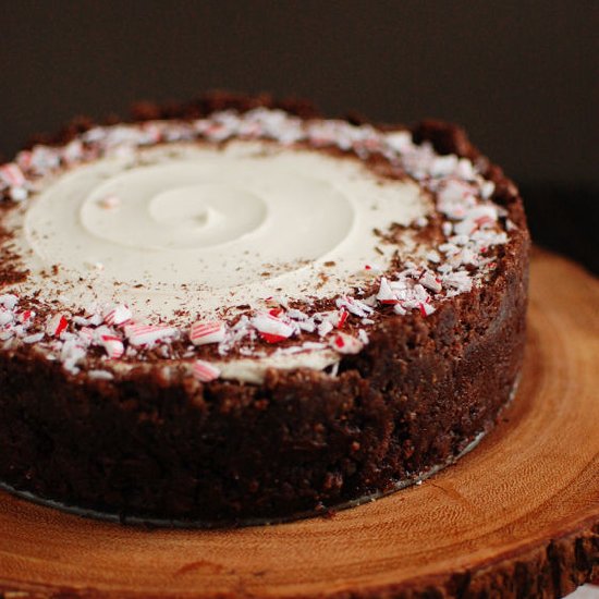 Peppermint Bark Cheesecake