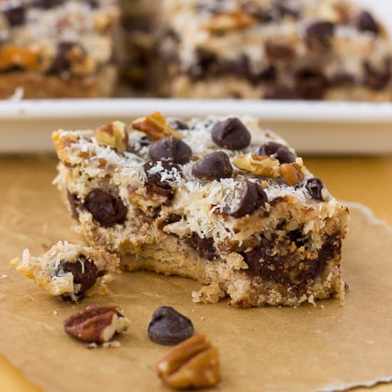 Grain-Free Magic Cookie Bars!