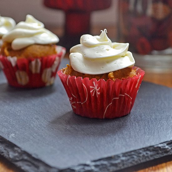 Mini Pumpkin Spice Cupcakes