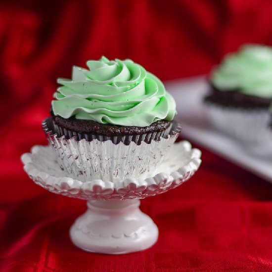 Mint Italian Buttercream Frosting