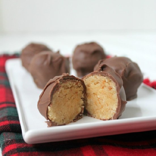 Double Peanut Butter Choc Cake Ball