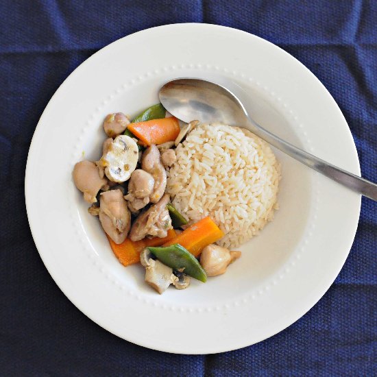 Garlic Soy Chicken and Rice