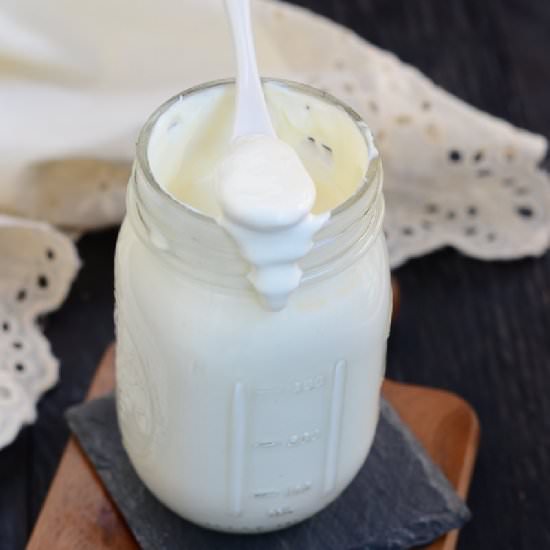 Homemade Cream Fraiche