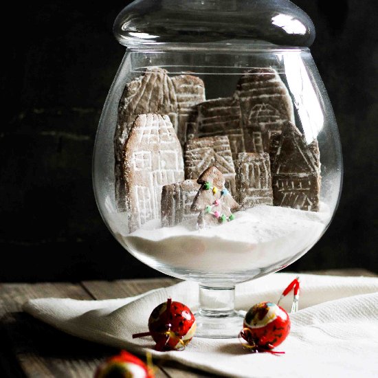 Cookie Snow Globe