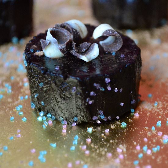 Dark Chocolate Jello Shots