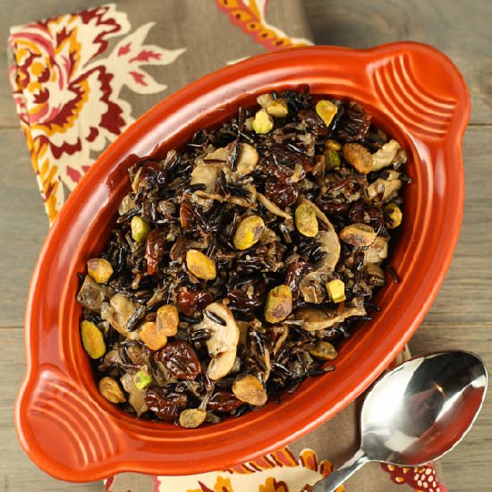 Wild Rice with Pistachios