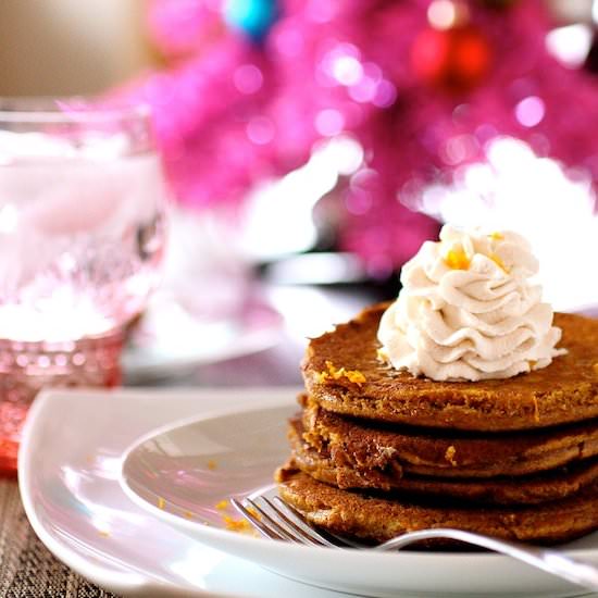 Gingerbread Pancakes