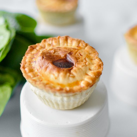 Spinach and Ricotta Mini Pies