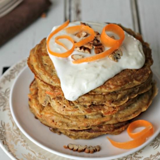 Carrot Cake Pancakes