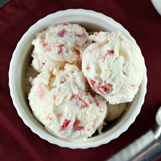 Andes Peppermint Crunch Ice Cream