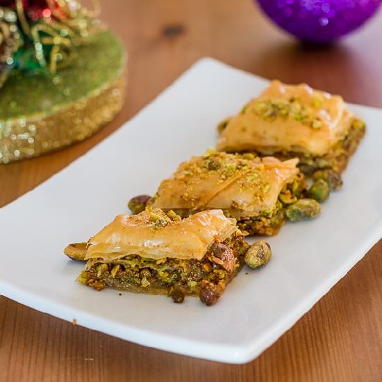 Pistachio Baklava