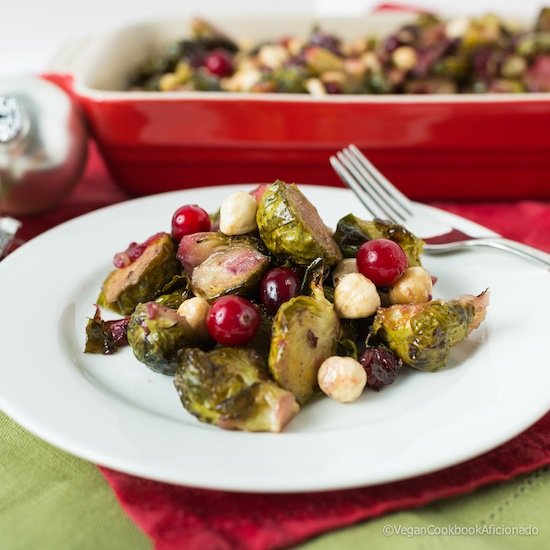 Maple Roasted Brussels Sprouts