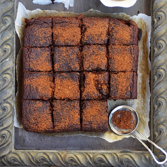 Grain Free Sweet Potato Brownies