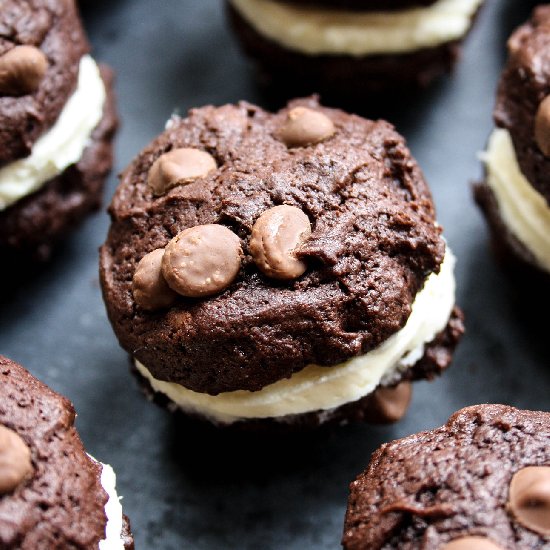 Hot Chocolate Marshmallow Cookies