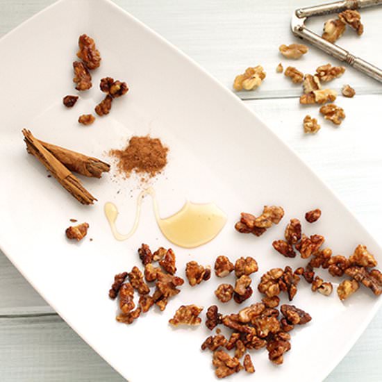 Maple Honey Spice Toasted Walnuts