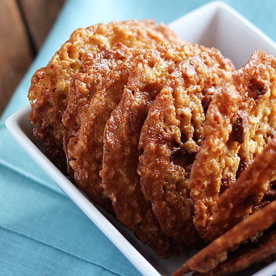 Oatmeal Lace Cookies