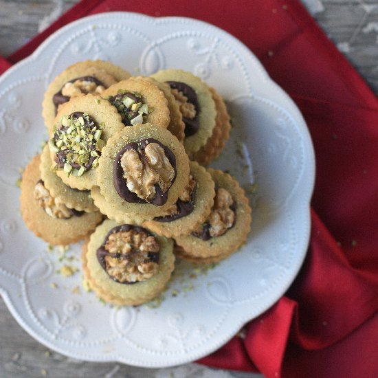 Pistachio Butter Cookies