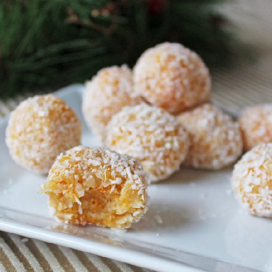 Apricot Coconut Balls