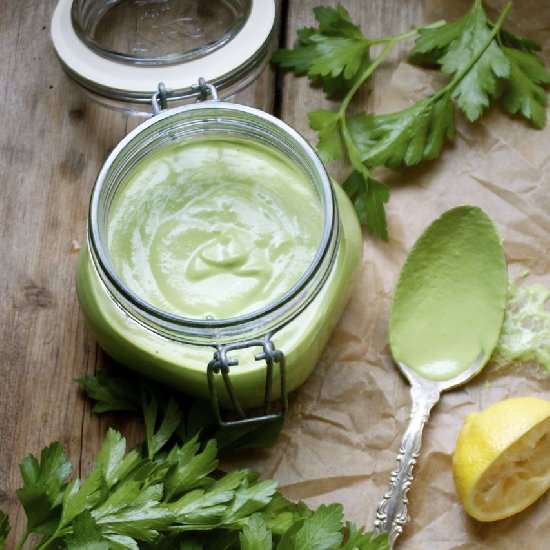 Nutty Vegan Herb Sauce