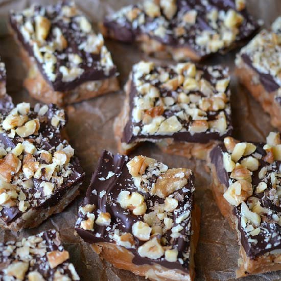 English Walnut Toffee