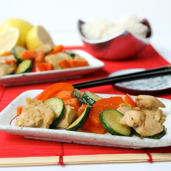 Lemony Chicken Stir-Fry