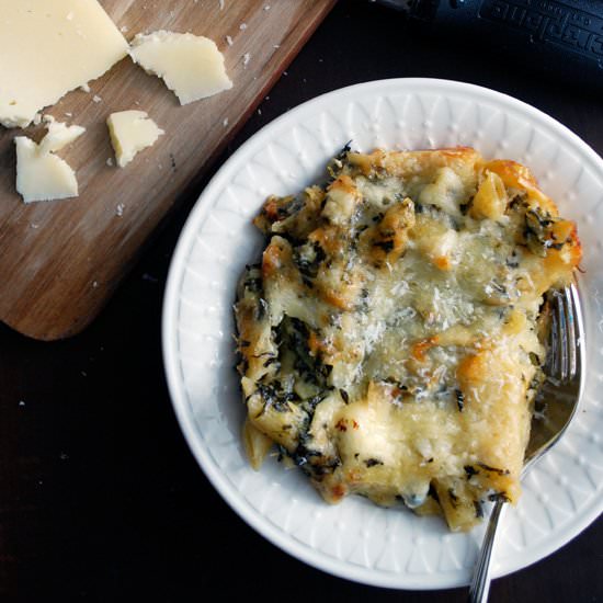 Spinach and Artichoke Mac & Cheese